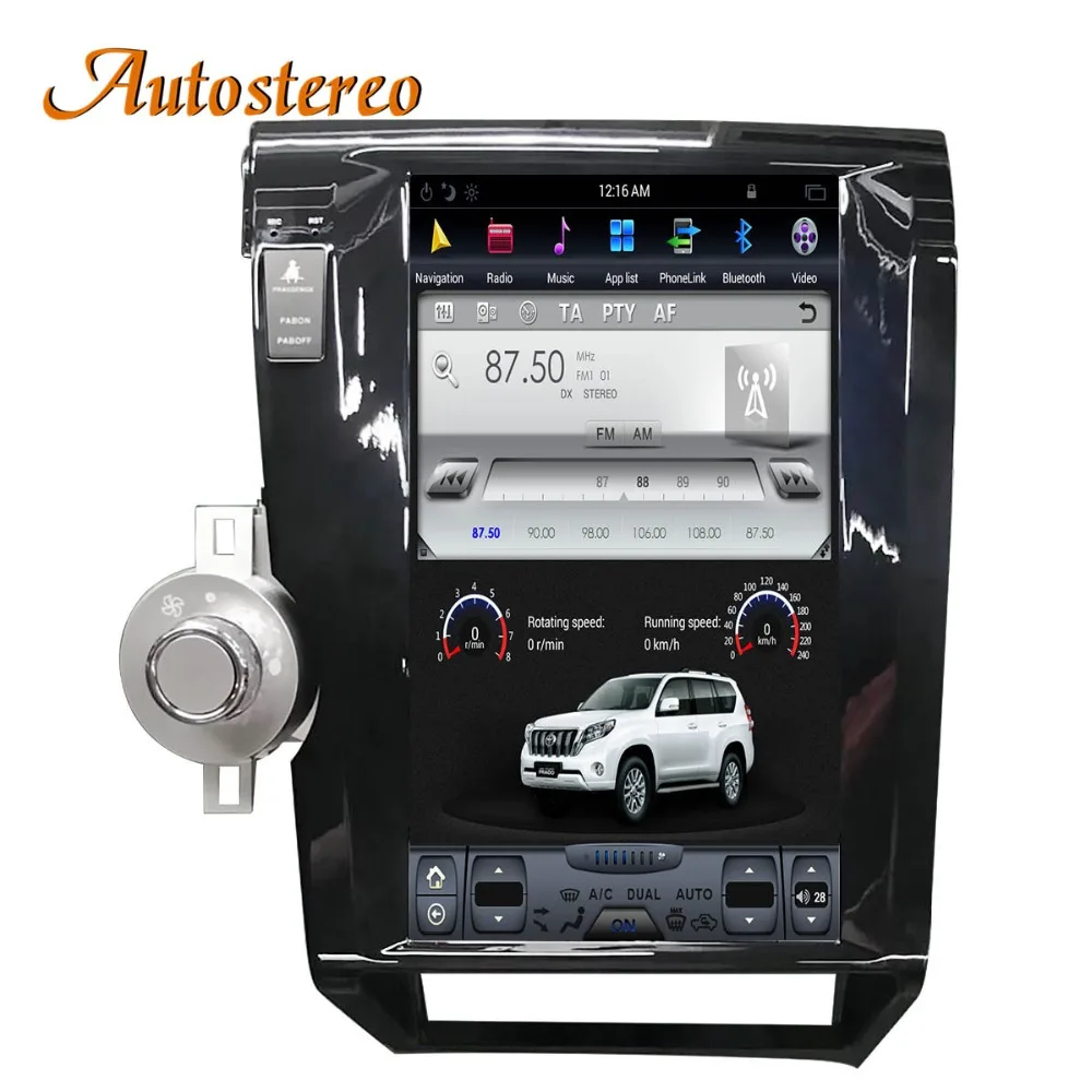 Android 9,0 PX6 Tesla стиль автомобиля gps навигация для Toyota Tundra 2007-2013 головное устройство стерео Мультимедиа плеер радио магнитофон