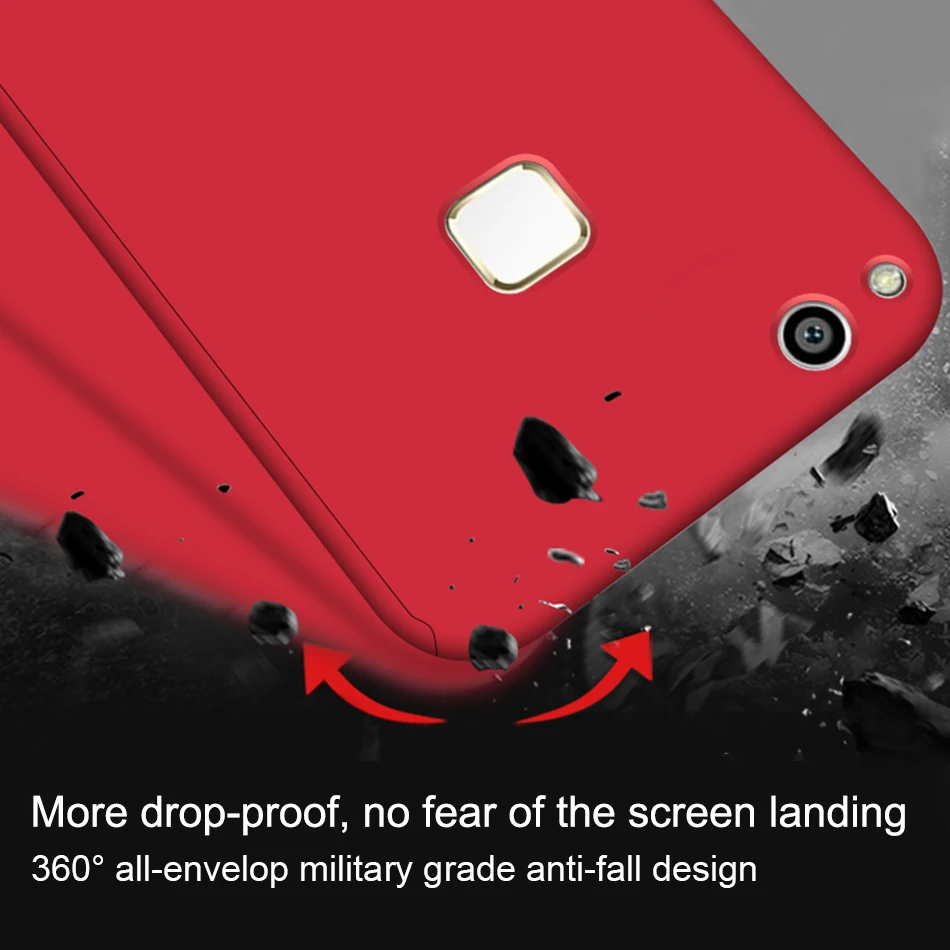 Luxury 360 Degree Full Cover Phone Case For Huawei P9 P10 Plus Lite P20 Pro P8 Shockproof Honor 10 9 lite V10 |