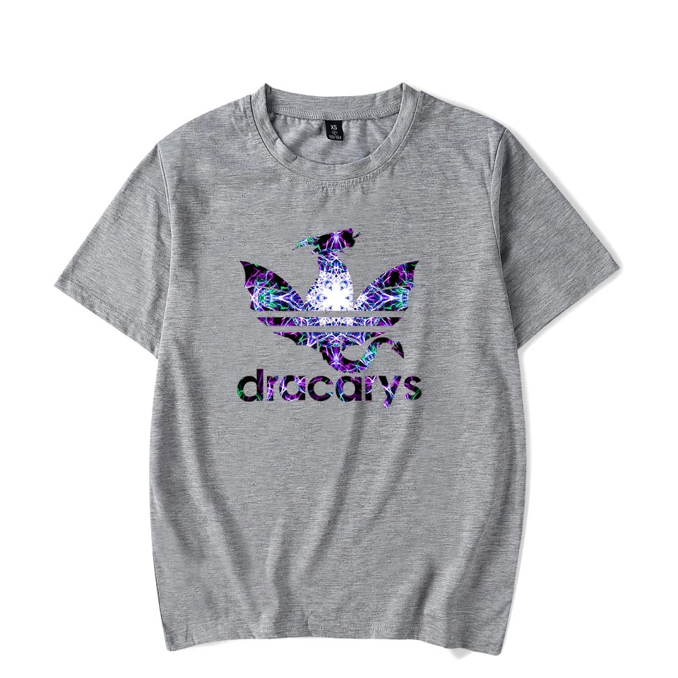 Игра престолов Dracarys Street cool Повседневная Базовая удобная женская/Мужская рубашка