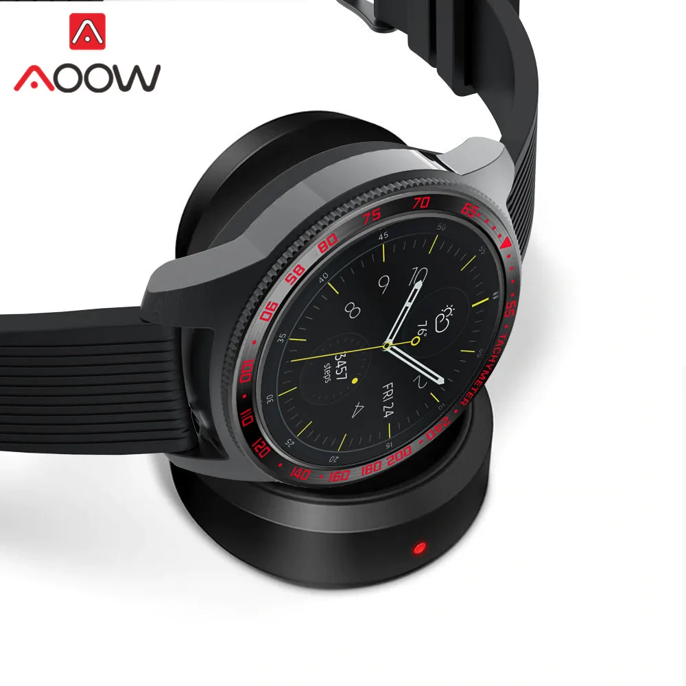Нержавеющая сталь ободок кольцо стиль для samsung gear S3 Frontier Galaxy Watch 42 мм 46 мм клейкая крышка защита аксессуары