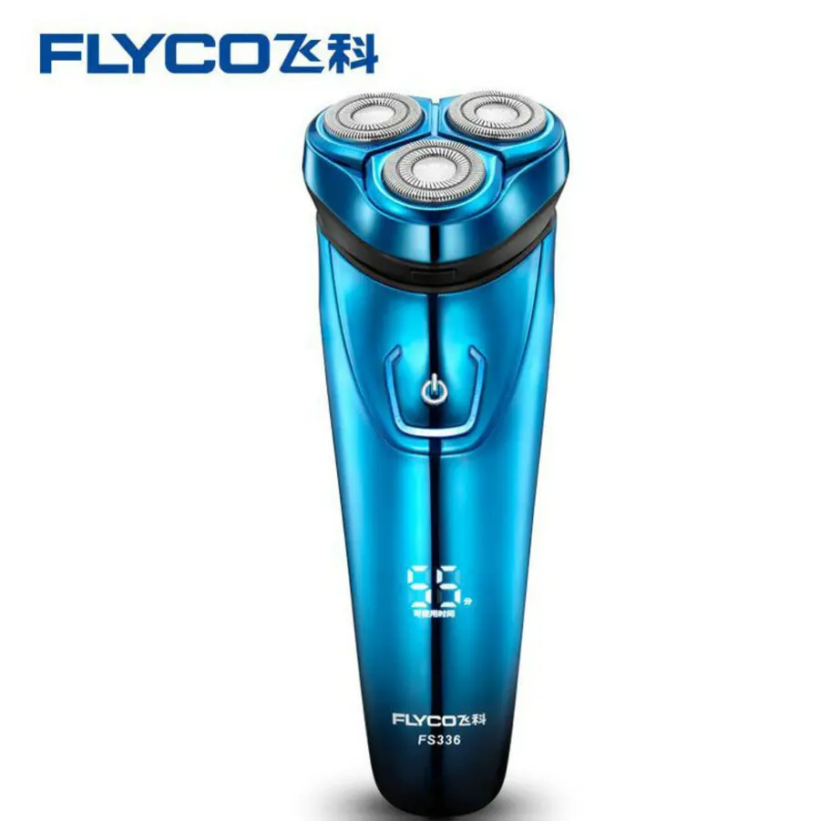 Flyco fs336 электрическая Мужская бритва 3D плавающая умная перезаряжаемая с