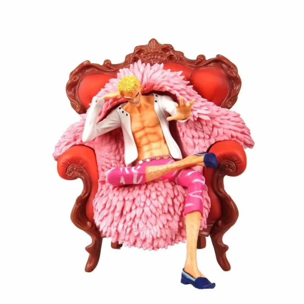 

Аниме One Piece Donquixote Doflamingo seating DX Ver. GK ПВХ Фигурка Статуя Коллекционная модель детские игрушки кукла 23 см