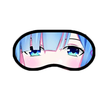 Brdwn Date A Live Tokisaki Kurumi Miku мультипликационный персонаж дома Умару BRS Izumi Sagiri Miss Kobayashi's Dragon Maid маска для глаз - Цвет: Rem