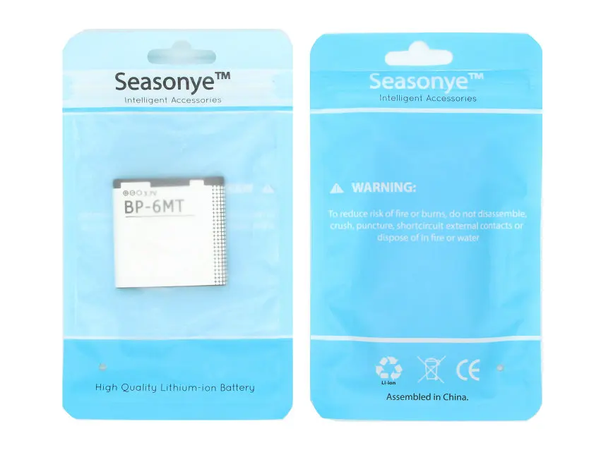 Seasonye 1 шт. BP 6MT / BP6MT 1050 мАч Сменный аккумулятор для Nokia 5610 6110 6500 6720 6720C E51 E51i N78 N81 N82|battery