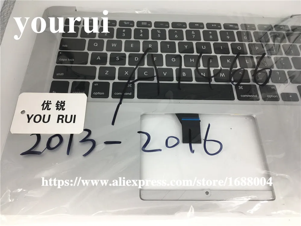 Подставка для рук yourui US Macbook Air 13 3 дюйма A1466 с чехлом клавиатуры без тачпада