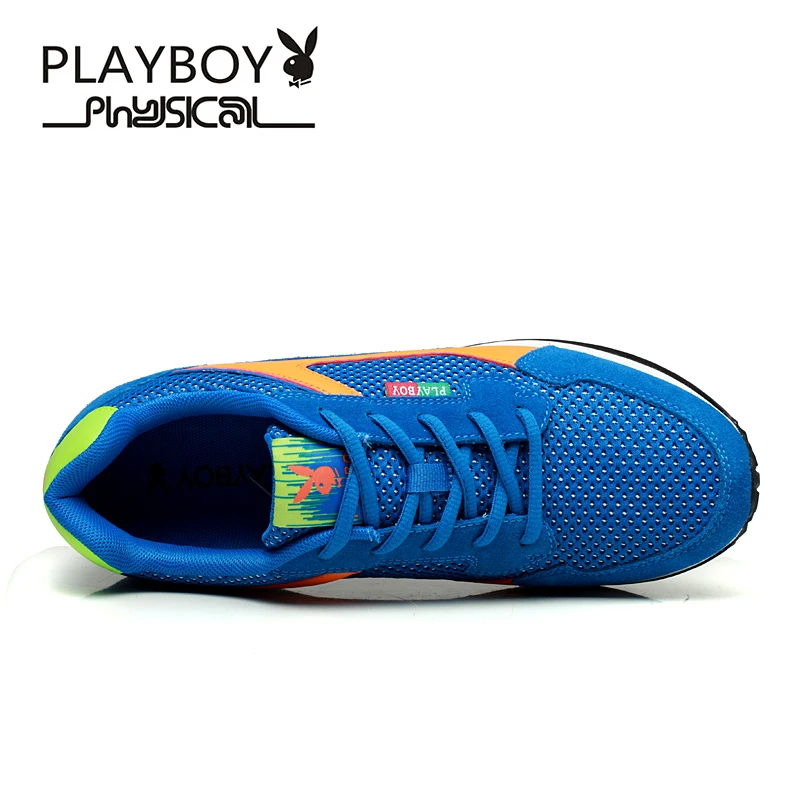 

PLAYBOY New design men shoes Spring/Autumn lightweight breathable air mesh casual shoes men flat shoes zapatillas hombre