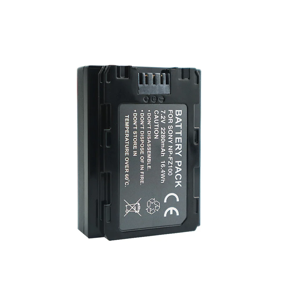 

2000mAh NP-FZ100 NP FZ100 NPFZ100 camera battery Rechargeable for Sony Alpha 9 A9 9R A9R 9S A9S A7RIII A7R3 7RM3 A7m3 BC-QZ1