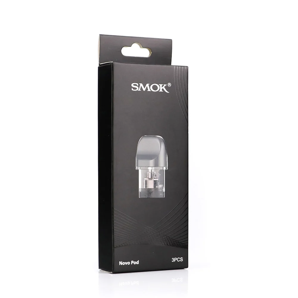 

Original SMOK NOVO Pod 2ml 1.2ohm/1.5ohm Replacement Refillable Pod Cartridge For electronic cigarette novo pod vape vs infinix