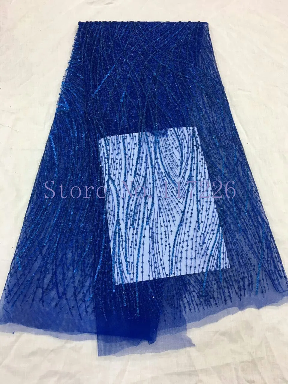 Специальный дизайн искусственная африканская сетка Тюль с вышивкой для