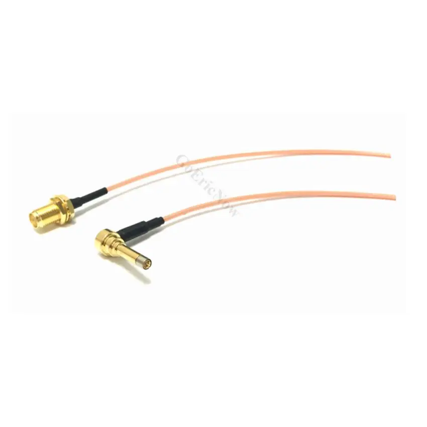 10 шт. RF правый угол MS156 штекер для RP SMA/ SMA мужской/женский RG316 косичка