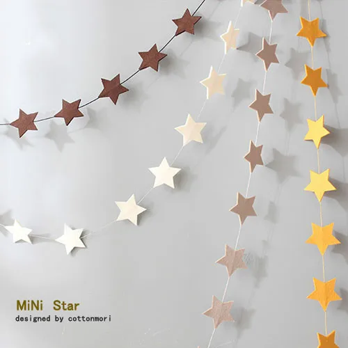 carlorful Non-woven bilayer stars bulb shape ornaments birthday party decoration wedding children room decorative | Дом и сад