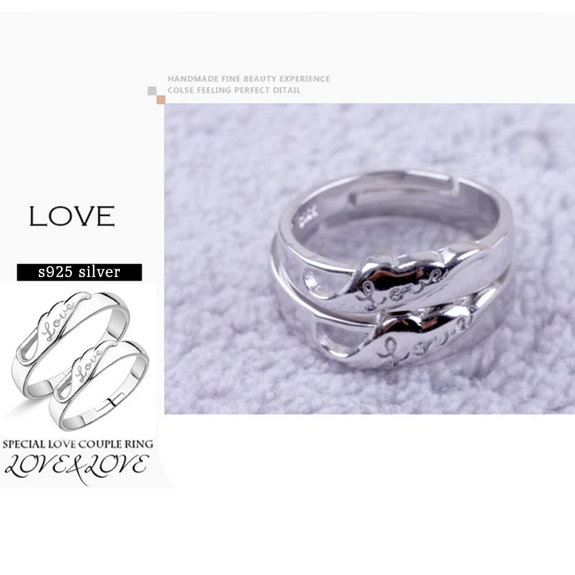 Мэвис Jewels Напряжение Установка Lover Кольца для Для мужчин женщин серебро 925
