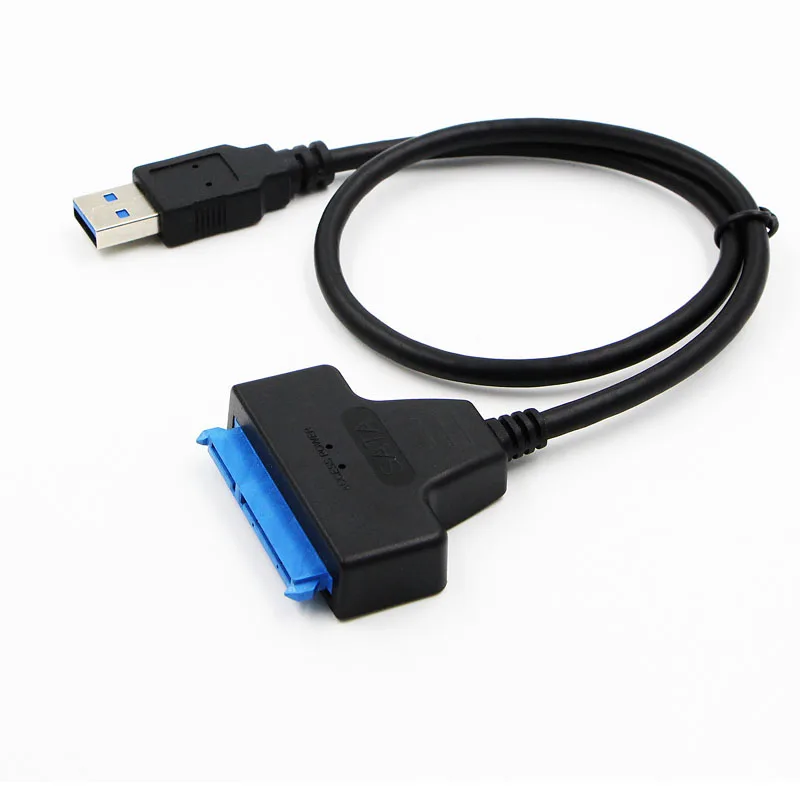 Высокоскоростной USB 3 0 22 PIN SATA адаптер Кабель USB3.0 к sata3 Адаптер 7 15 конвертер для 2 5