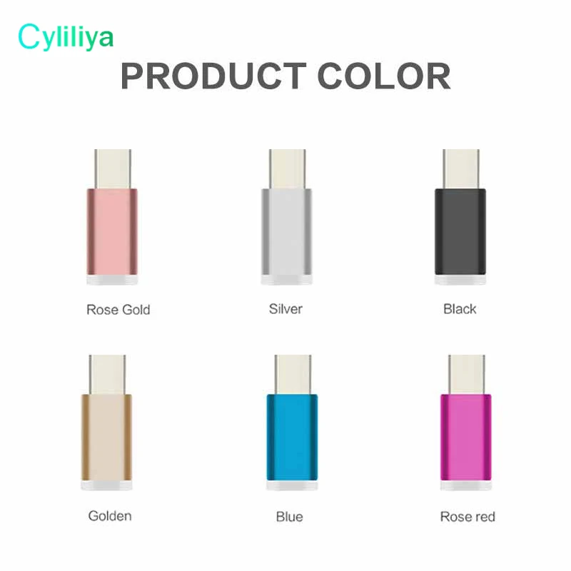 500pcs Usb Type C Adapter Micro To Usb-C 3.1 Fast For Oneplus 5t 5/Lg V30 G6/Sony Xperia Xz/Samsung Galaxy S8 Mate 10 9 | Мобильные