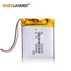 503035 3,7 v 500mah литий-полимерный аккумулятор 3 7V Вольт li po ion lipo Аккумуляторы для dvd GPS навигации