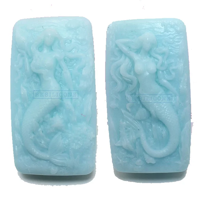 

Силиконовая форма прямоугольной формы с узором русалки, форма для помадки, торта, форма для смолы, глины, сахара, инструмент «сделай сам» для...