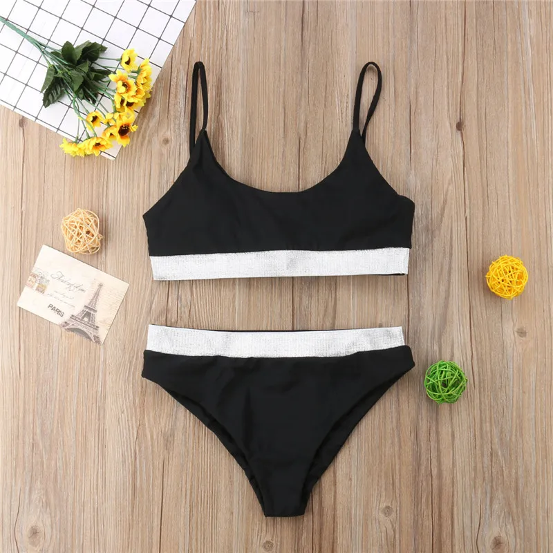 

Two-Pieces Sexy Swimsuit Women Sequins Crystal Bikini Set Ladies Rhinestone Push Up Padded Swimwear Swimsuit Bathing Beachwear