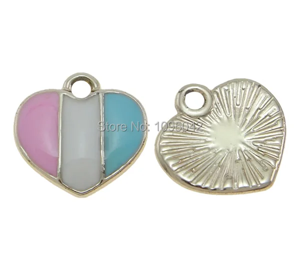 Free shipping!!!Zinc Alloy Heart Pendants Hot Style real gold plated high quality plating and never fade &amp enamel nickel | Украшения и
