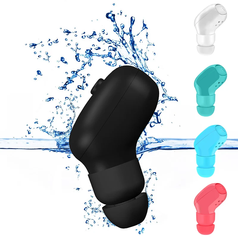 Мини Bluetooth гарнитура водонепроницаемые наушники fone de ouvido IP68 Водонепроницаемые