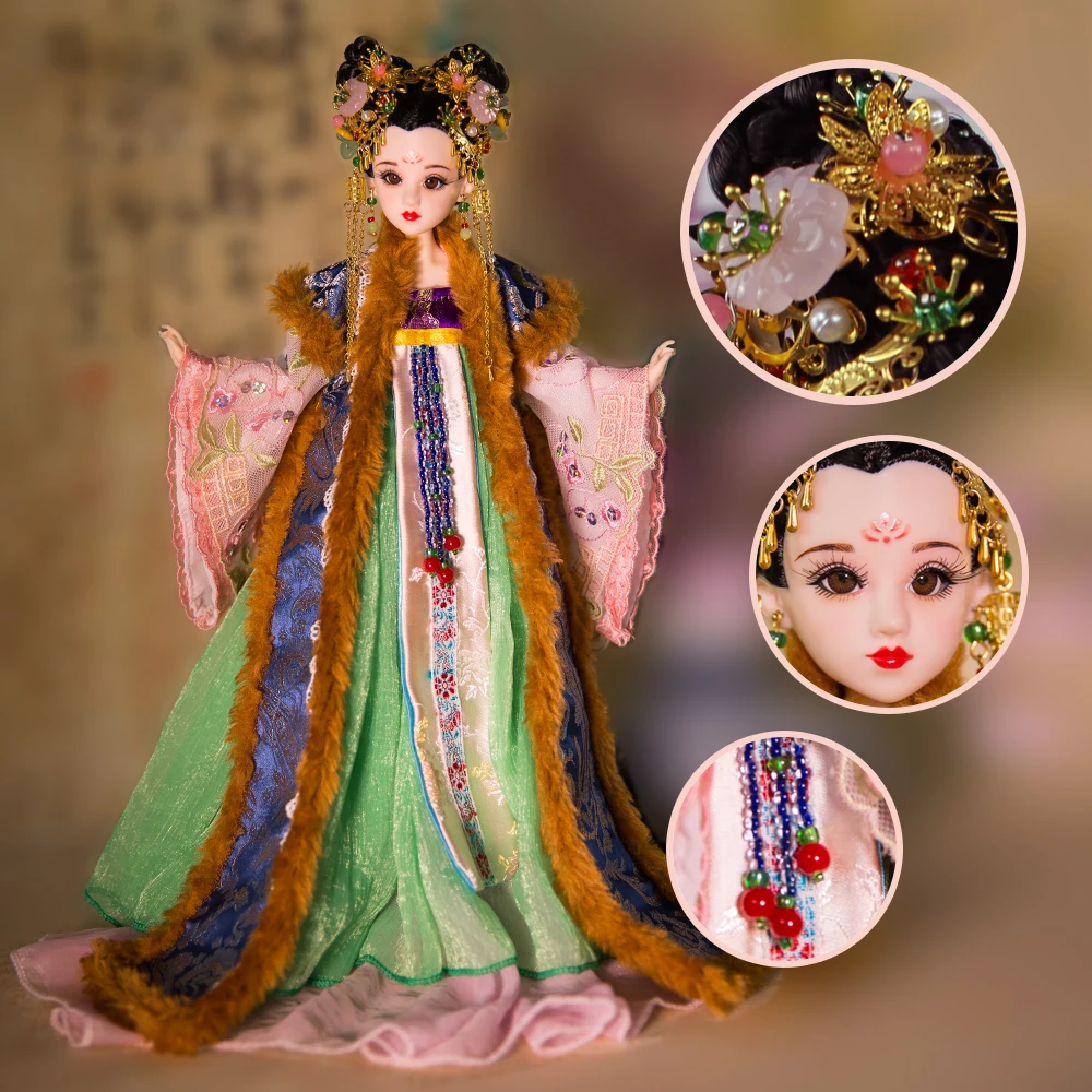 Подлинная Восточная Очаровательная рифма кукла 1/6 как BJD куклы принцесса Цзинь Ян новейший набор Ограниченная серия Изысканная Высококачественная подарочная игрушка