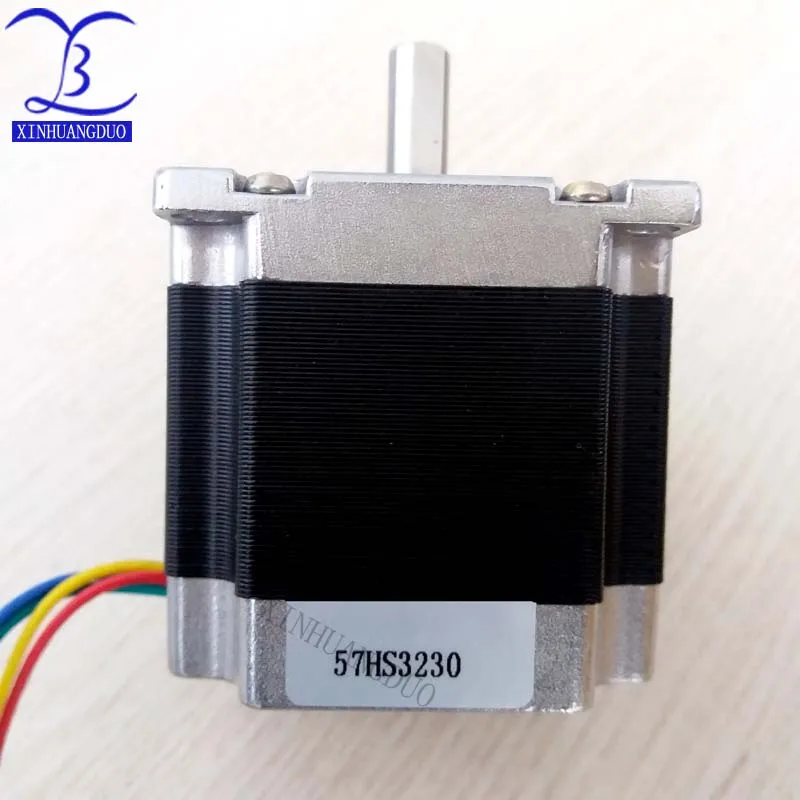 Nema 23 шаговый двигатель 57 двигатель 4-lead 175 Oz-in 56 мм 3,0 A diame CNC лазерная шлифовальная пена плазменная резка 6,35 мм/8 мм diame 23HS3230