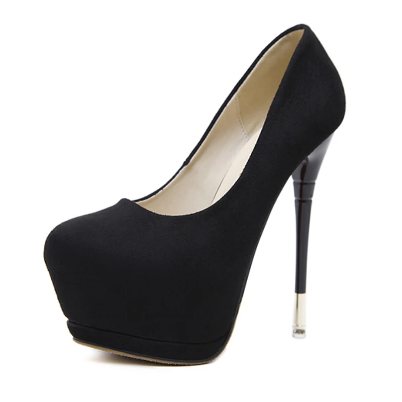 GBHHYNLH pumps women heels party shoes beige wedding woman 2018 ladies sexy 16cm high LJA138 | Обувь
