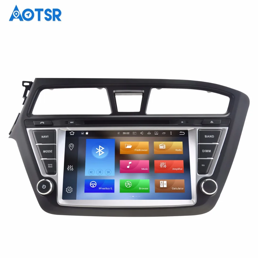 DSP Android 10 0 Автомобильная фотомагнитола для Hyundai i20 2014 2017 автомобильная
