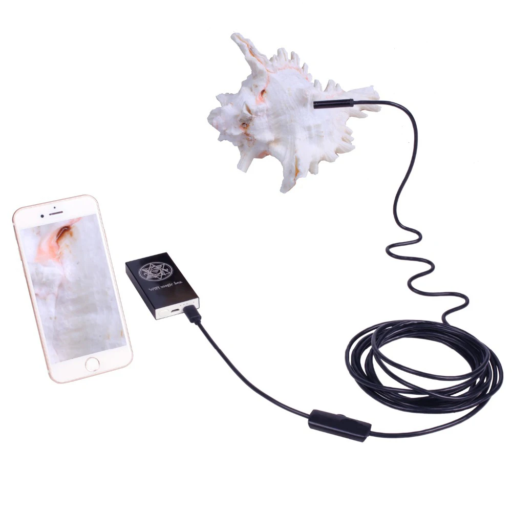 Эндоскопическая камера с объективом 5 мм и поддержкой Wi Fi|endoscope waterproof|waterproof