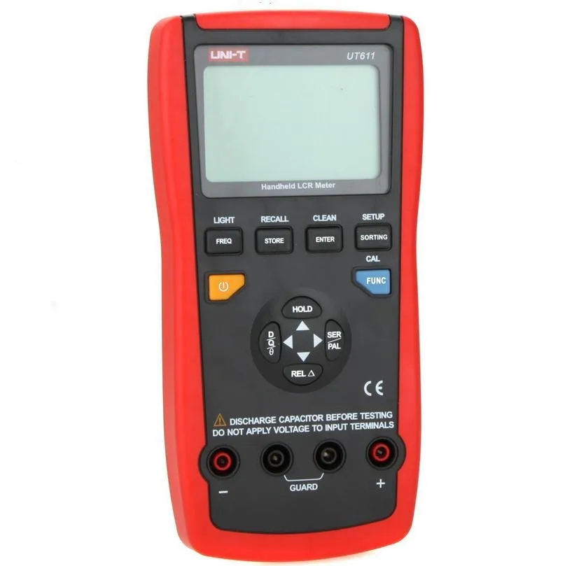 UNI T UT611 Professional LCR Meter индуктивность емкость сопротивление тестер частоты|tester