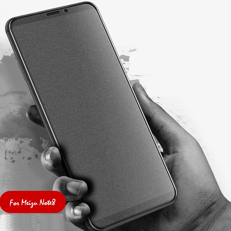 EXUNTON для Meizu Note 8 переднее полное покрытие 9H матовая поверхность с защитой от отпечатков пальцев матовое Закаленное стекло Защитная пленка для экрана