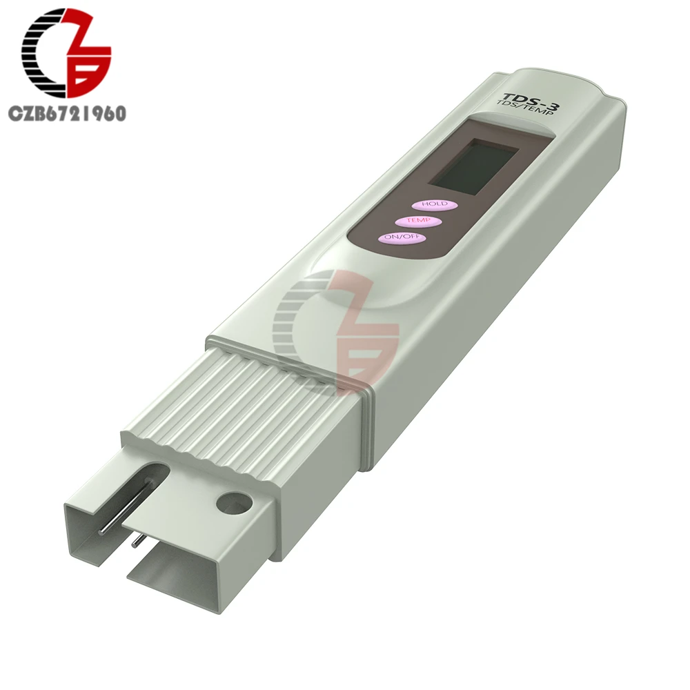 Digital TDS Meter Aquarium Pool Drinking Water Quality Tester Pen Purity Filter Cleaner Monitor Salinity Temperature | Инструменты
