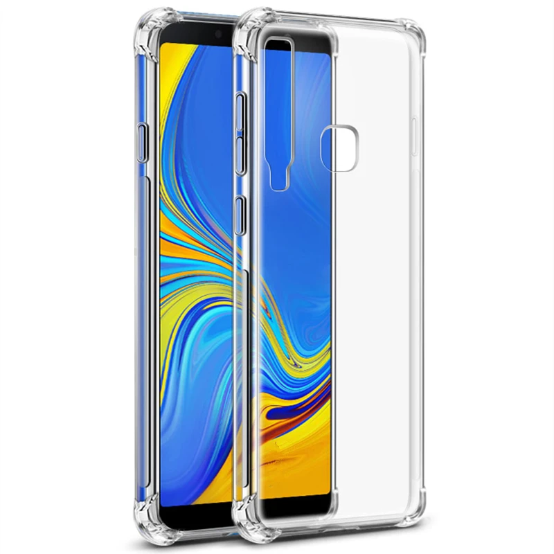 OLLIVAN Ударопрочный силиконовый чехол на для samsung A50 прозрачный водителя бампера