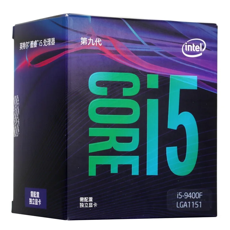 Процессор Intel Core i5 9400F для настольных ПК 6 ядер 4 1 ГГц турбо без графики|Процессоры|