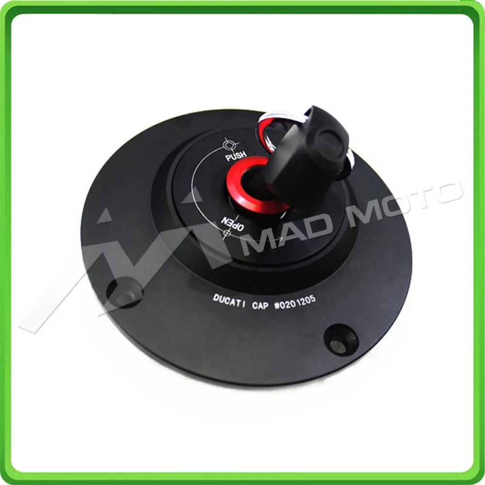 Gas Tank Cap Fuel Filler - For Ducati 749 749S 749R 999 999S Multistrada 1000 Black | Автомобили и мотоциклы