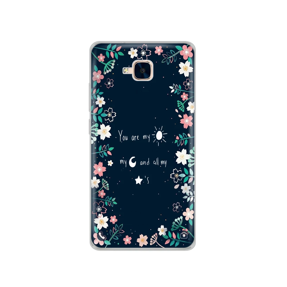 Чехол для huawei Honor 5C, мягкий силиконовый чехол из ТПУ, чехол s для huawei Honor 5C 5 C, защитный чехол для huawei Honor 5C, бампер - Цвет: 34260