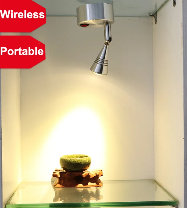 Беспроводная светодиодсветодиодный портативная лампа 3 Вт с питанием от