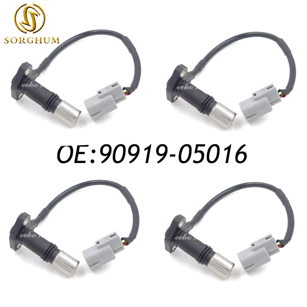 

4PCS 90919-05016 Crank Crankshaft Position Sensor For Toyota 4runner T100 Tacoma 2.7L 2.4L l4 9091905016,029600-0273,0296000273