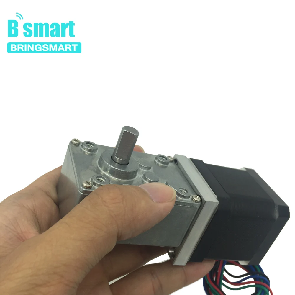 Stepping Gear ed Motors Bringsmart 12 В постоянного тока 24 червь шаговый редукционный мотор