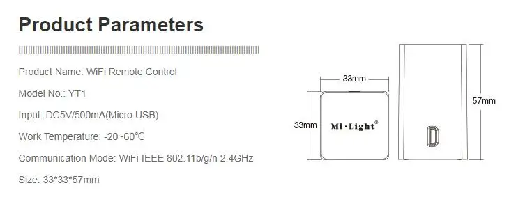 USB Led WiFi беспроводной пульт дистанционного управления Amazon Alexa голосовой смартфон приложение led управление ler совместимый Mi Light 2,4G радиочастотный продукт серии