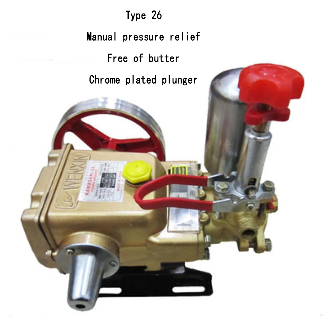 26 Тип трехцилиндрового плунжерного насоса высокого подъема и давления головки