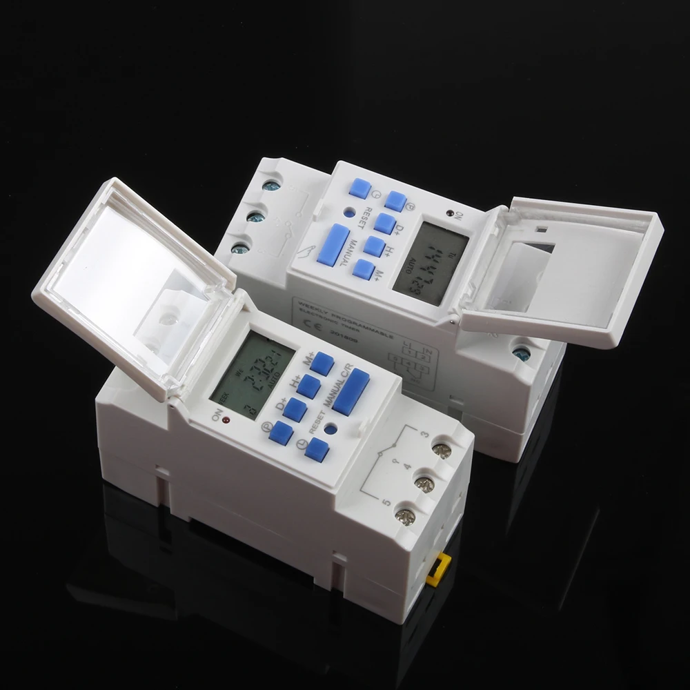 Таймер с блокировкой времени и без блокировки переключатель питания электронный