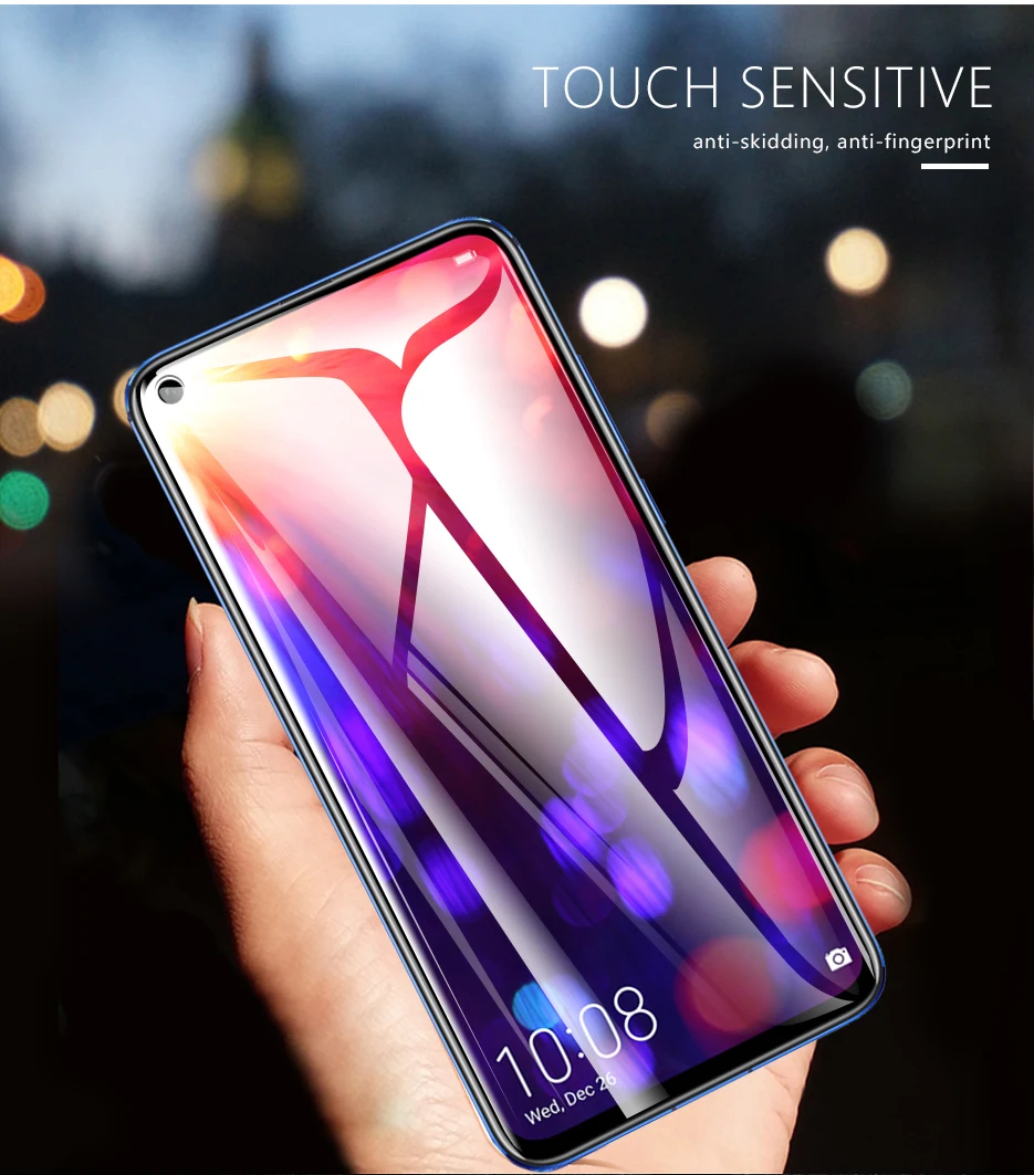 CHYI 3D изогнутая пленка для Honor View 20 Защитная пленка для экрана полное покрытие для huawei Honor V20 нано Гидрогелевая пленка не закаленное стекло