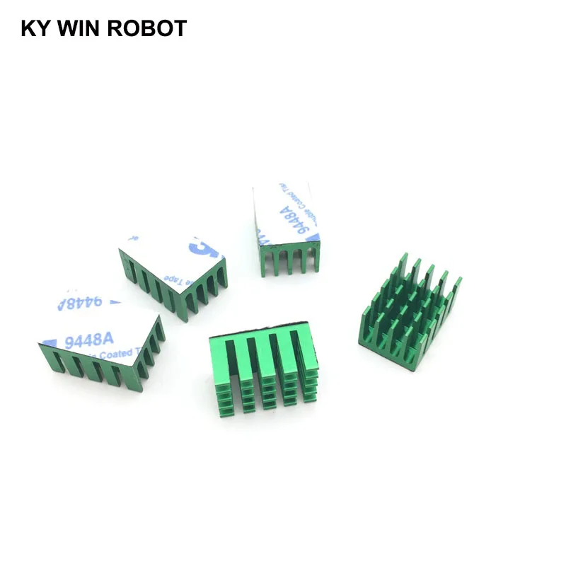 1 шт. алюминиевый радиатор с транзистором Охлаждающий 20*14*11 мм для фото/оранжевого