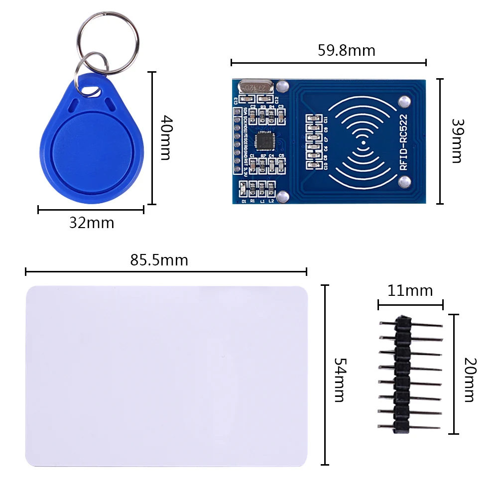 13 56 МГц RFID считыватель модулей набор V3 6 см с тегами SPI записи и чтения для arduino ATmega