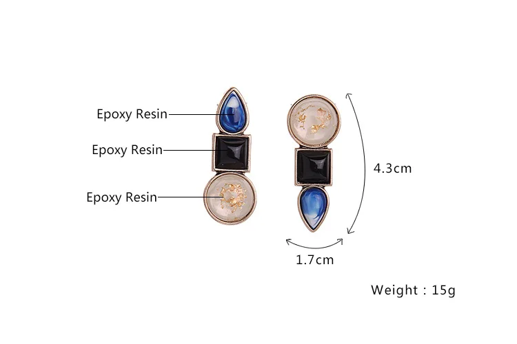 Оптовая цена новый дизайн сплав серьги для девочек идеальная мода золотой цвет