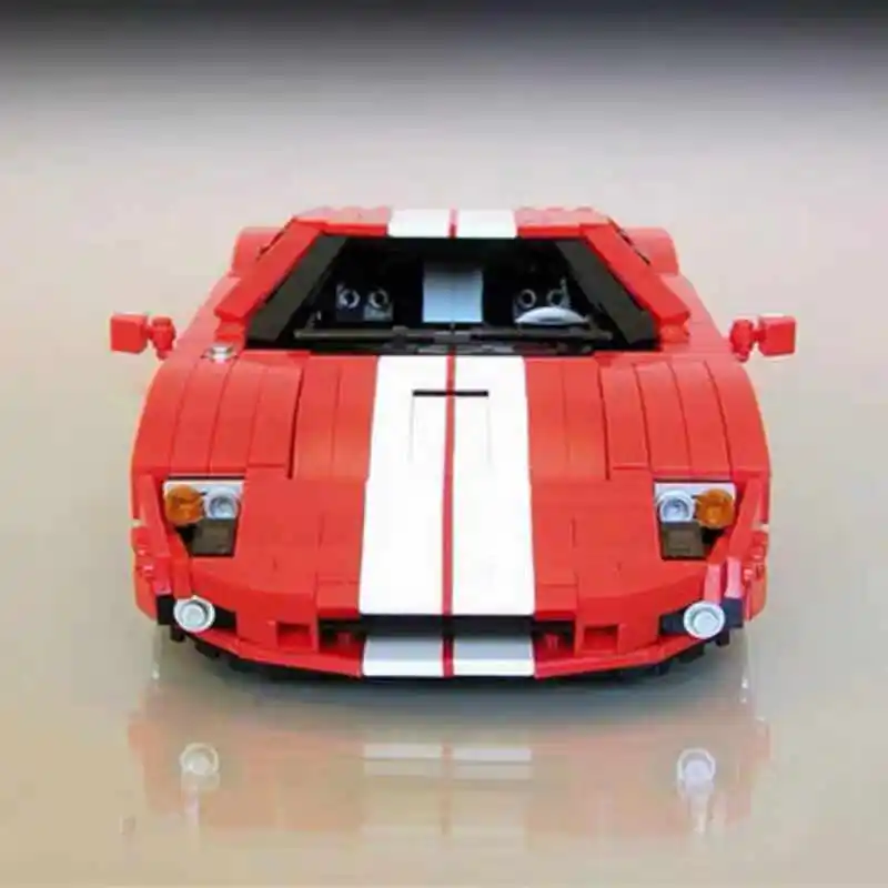 Xingbao 03011 красный Phantom Creator Speed Champions Mustangs GTR Forrd GT500 строительные блоки автомобильные