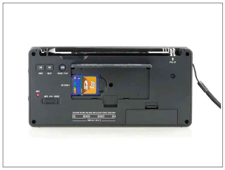 TECSUN PL-398MP FM стерео/SW/MW/LW DSP рант диапазон радио Mp3-player-Schwarz | Электроника