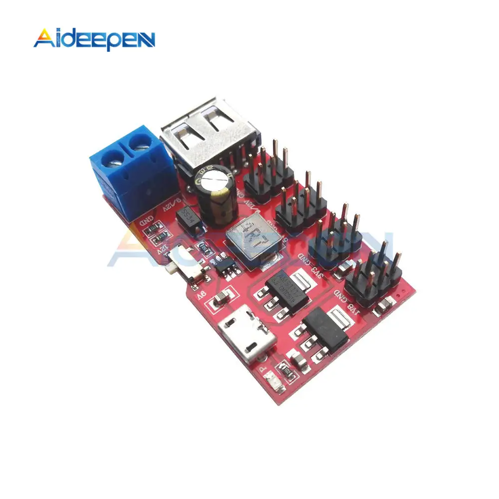 Блок питания MINI USB 5 В-1 8 В 1 3 9 12 для Arduino | Строительство и ремонт