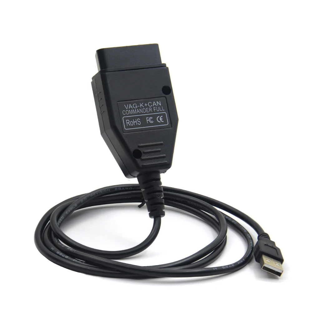Хорошее качество VAG K+ CAN Commander 1,4 obd2 диагностический сканер инструмент OBDII VAG 1,4 COM Кабель для vag сканер