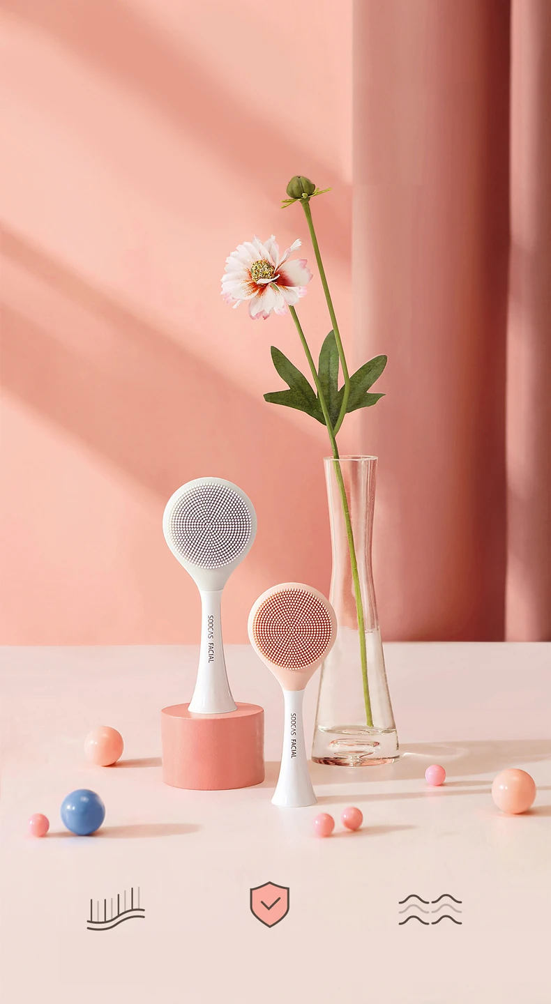 SOOCAS щетка для очищения лица для Xiaomi Youpin X1 X3 X5, электрическая зубная щетка SOOCAS SOOCARE, электрическая Массажная щетка X3